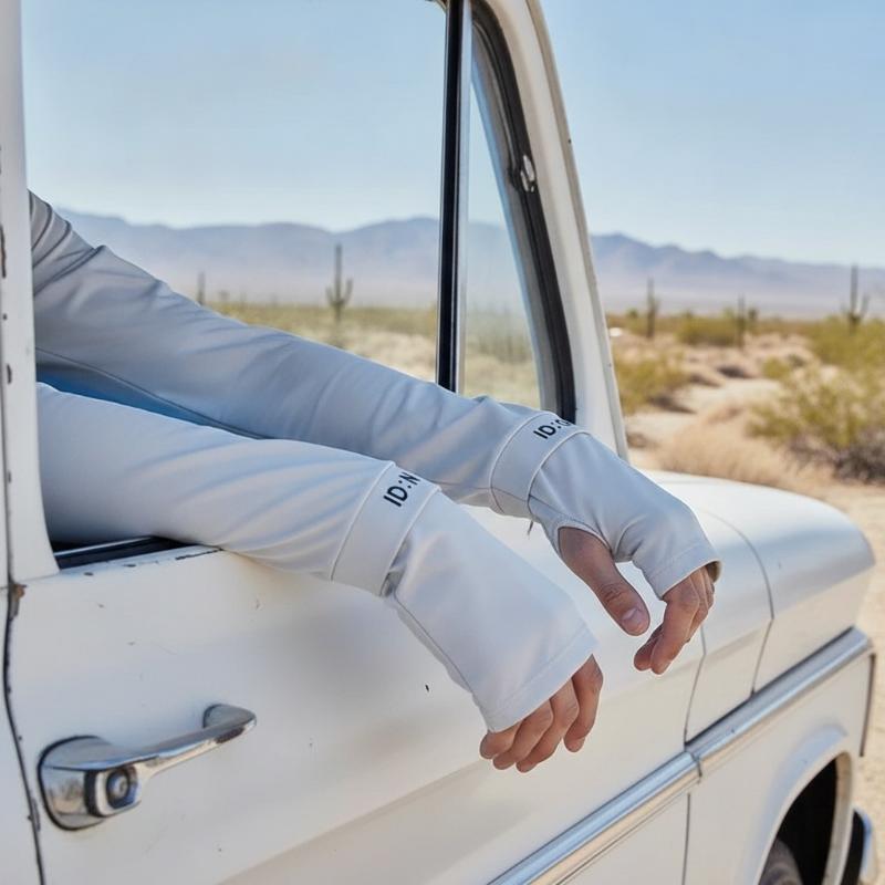 Outdoor Camping Activities For Adults - 1 paar anti-UV-ijsarmmouwen voor heren, elastische,