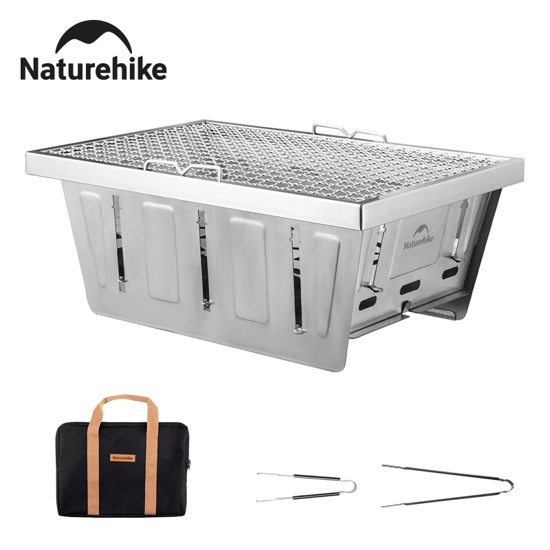 Outdoor Camping Griddle - Naturehike Camping Houtskoolgrill voor IGT Tafel
