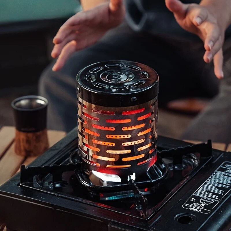 Outdoor Camping Gas Heater - Roestvrijstalen verwarmingshoes Outdoor Camping Verwarming Kachel