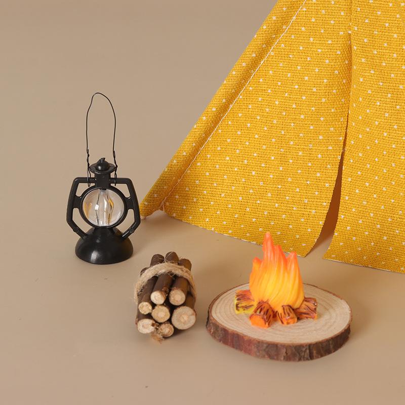 Outdoor Camping Items - 1:12 Schaal Campingtent Model Decoratie Gesimuleerde