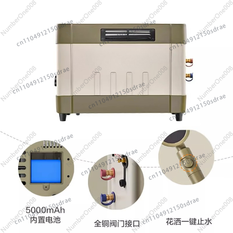 Outdoor Camping Hot Water Shower - Outdoor waterverwarmer met constante temperatuur Campingdoucheapparaat