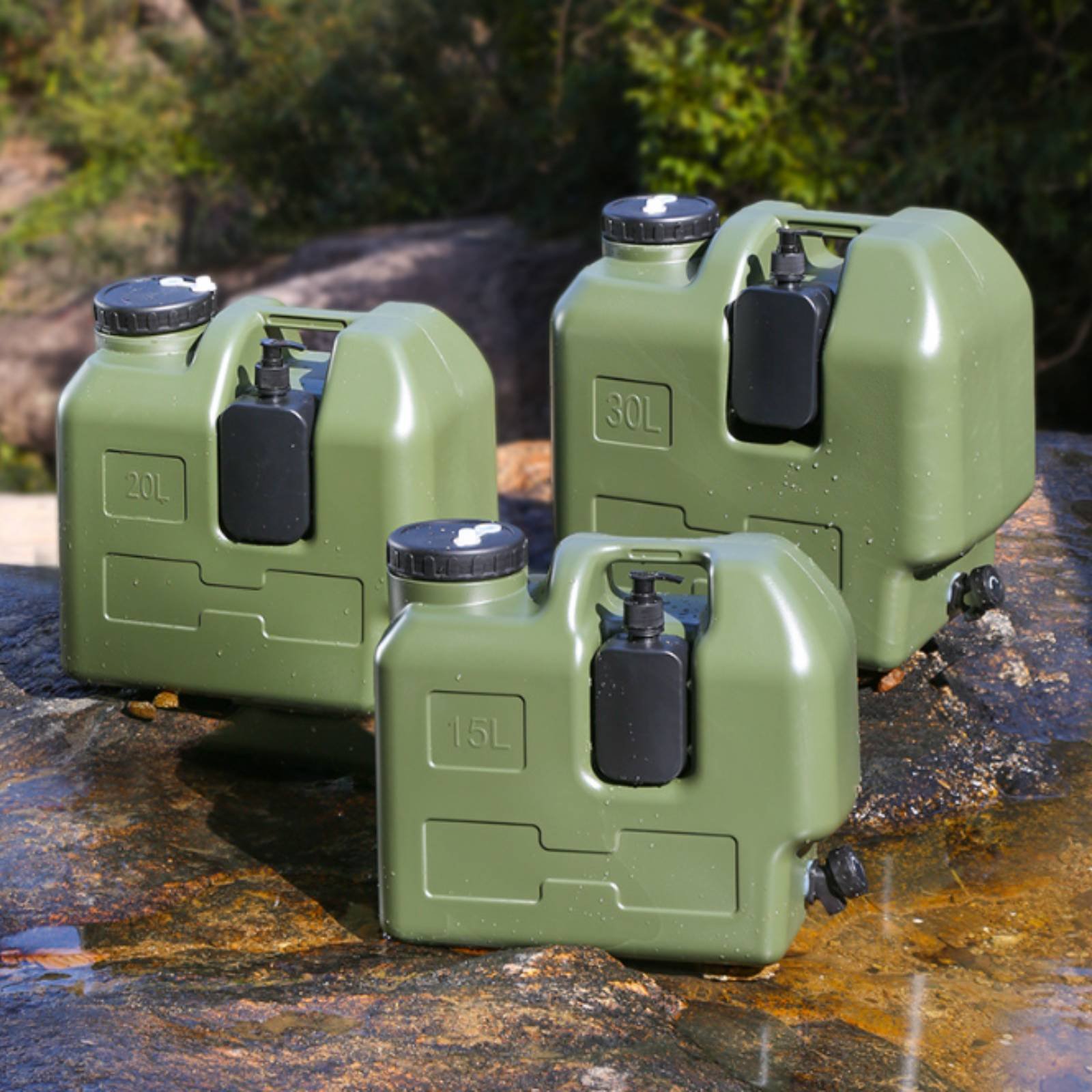 Outdoor Camping Water Jug - Watercontainer met kraan Food Grade PE