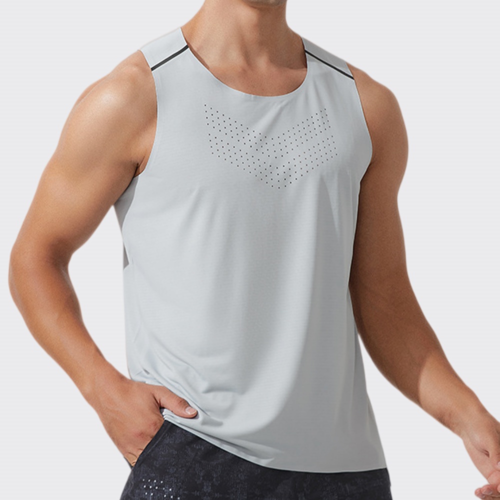 Outdoor Camping Vest - Heren Gym Vest Sneldrogend Hardlopen Workout