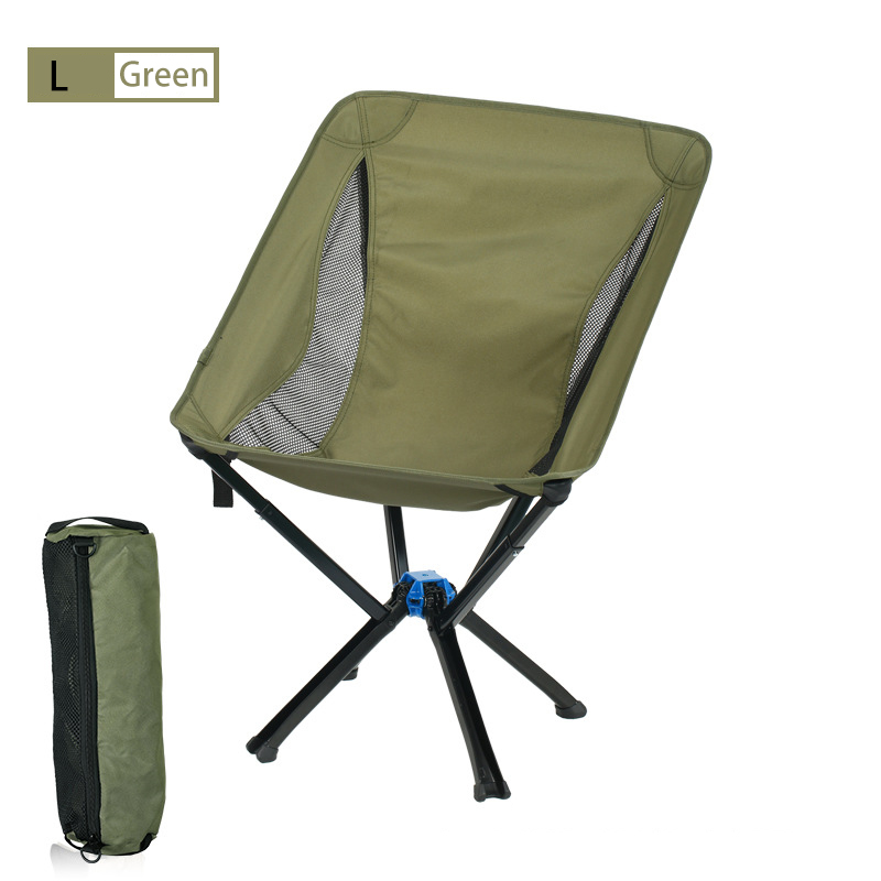 Outdoor Camping Loveseat - Kleine Opvouwbare Draagbare Opvouwbare Campingstoel Maanstoel