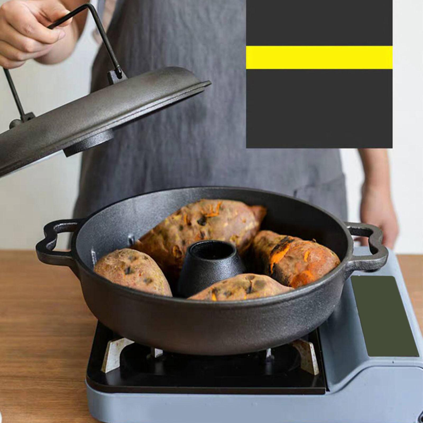 Outdoor Camping Griddle - Sukiyaki Pot Geroosterde zoete aardappelpot Kookgerei