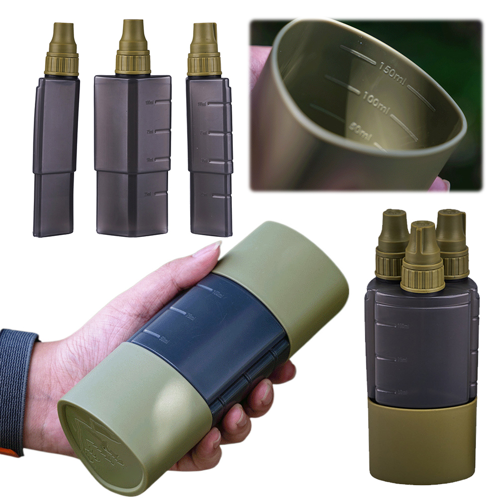 Outdoor Camping Kitchen Table - 3-in-1 Outdoor Camping Kruidendispenser Fles BBQ