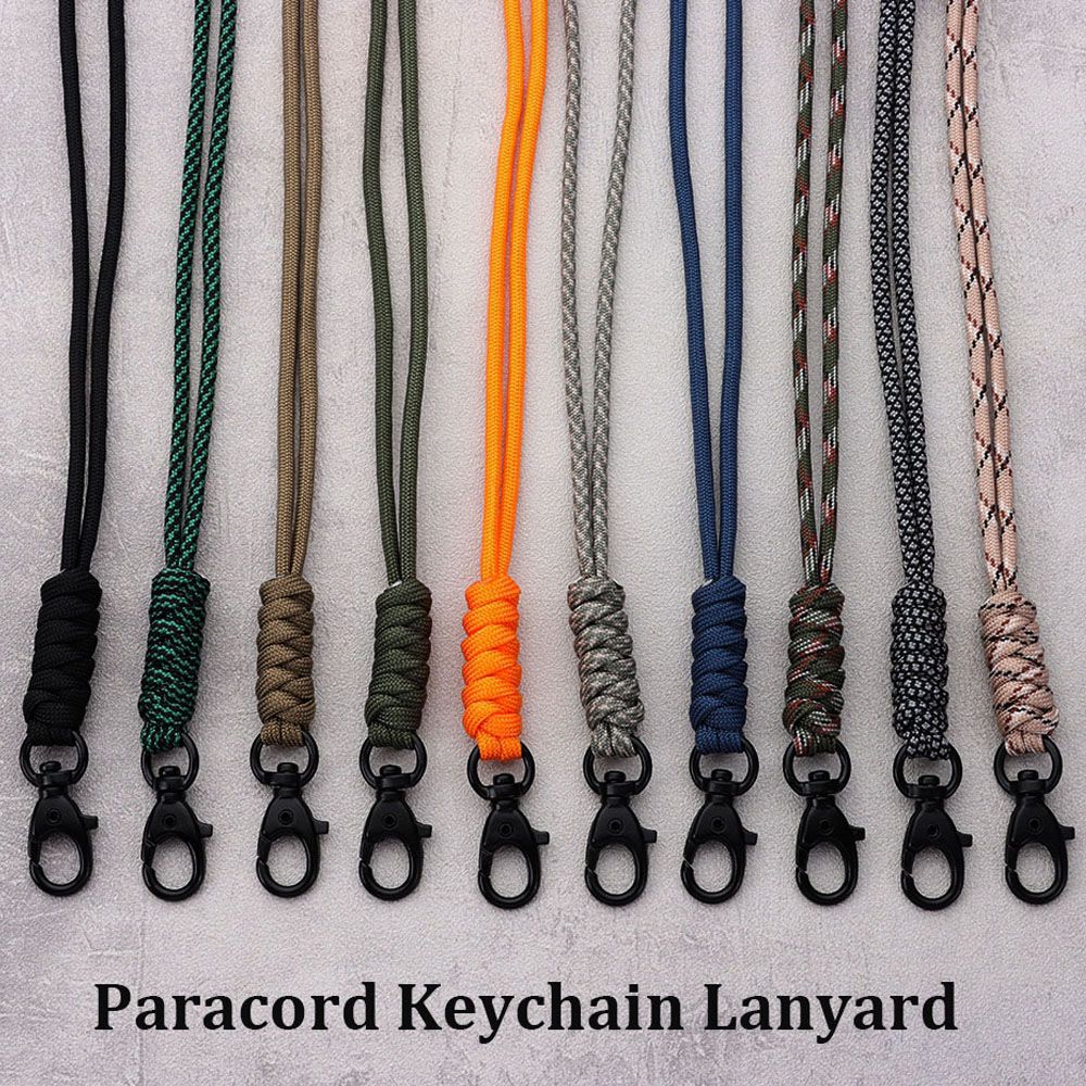 Bivvy Bag Emergency - Paracord Sleutelhanger Lanyard Draaibare Gesp Hoge