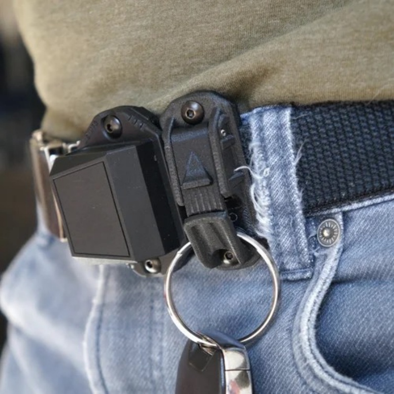 Outdoor Camping Vest - Multifunctionele rugzakriemclip Heavy-duty houderhaak Sleutelclip voor