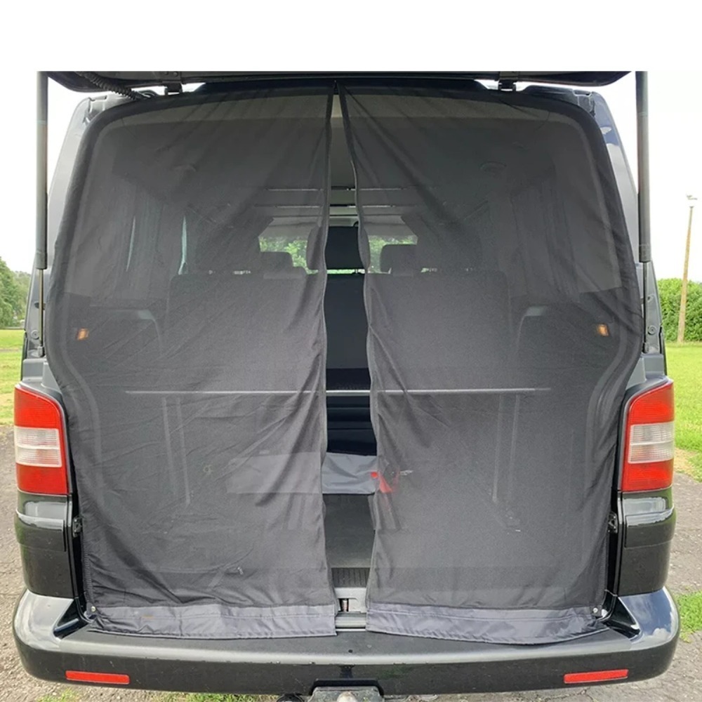 Outdoor Camping Van - Achterklep- en schuurdeur-muggengaasnet geschikt voor VW