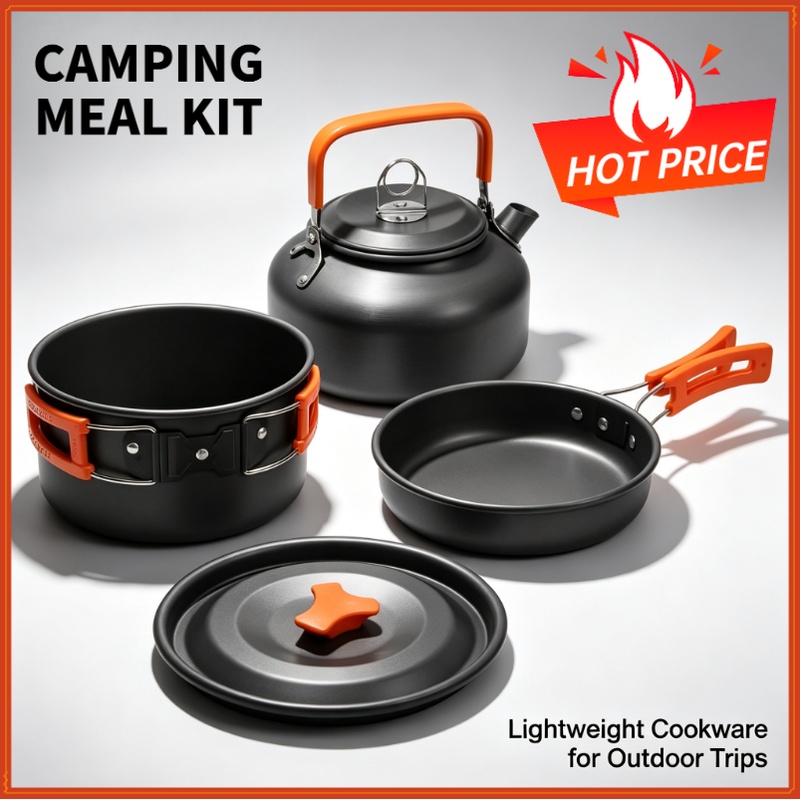 Outdoor Camping Kitchen Table - Campingkookset Campingkookgerei Reisservies Outdoor Picknickset Theepot