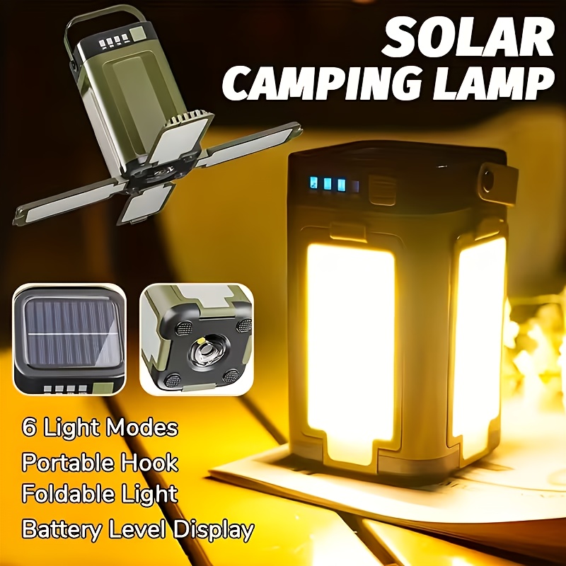 Zonne-aangedreven draagbare ca - Outdoor Camping Lighting recensie en prijs