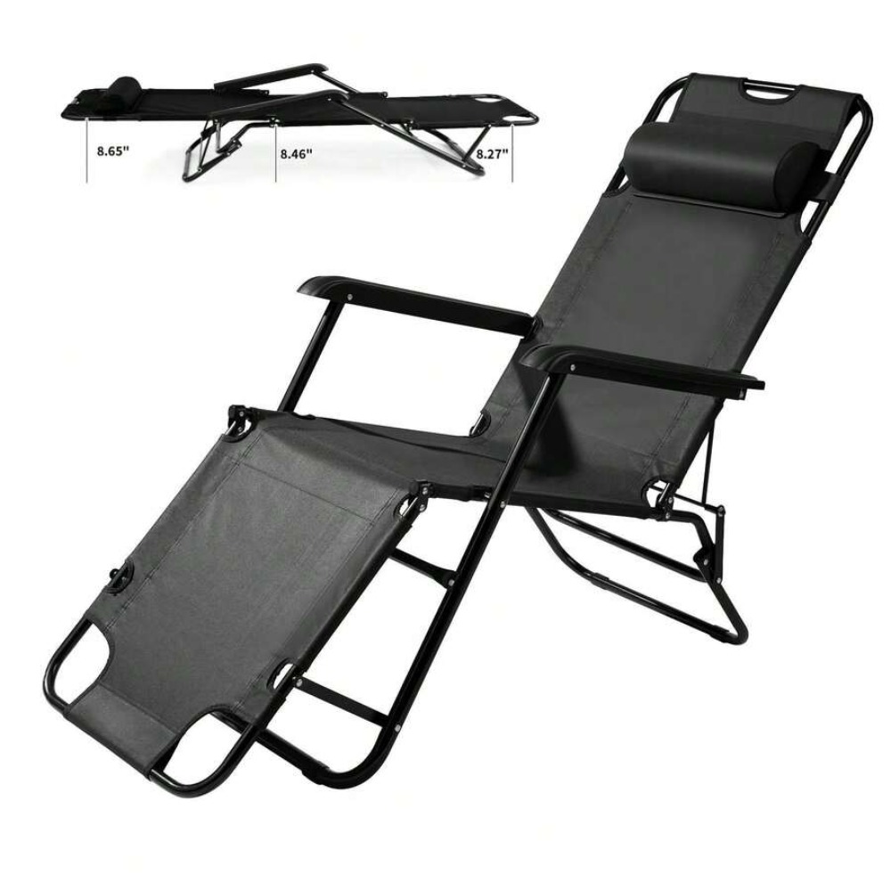 Robuuste draagbare campingstoe - Outdoor Camping Recliner Chairs recensie en prijs