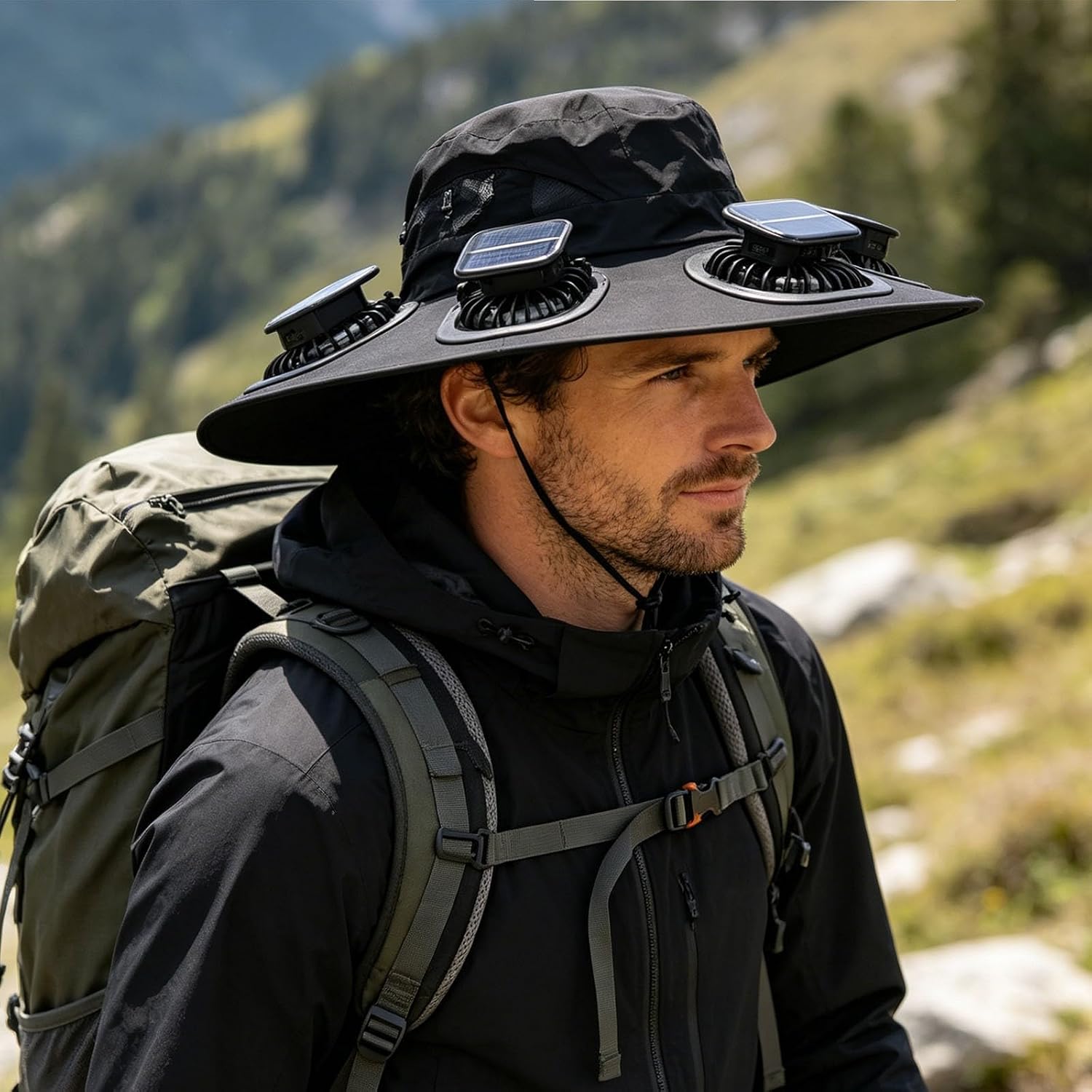 2026 Hot Summer 6 Fans Visor C - Outdoor Camping Fan recensie en prijs