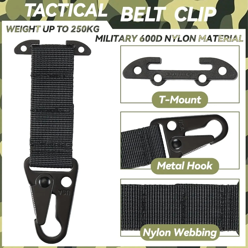 2 stuks T-Mount MOLLE Clips –  - Outdoor Camping Vest recensie en prijs