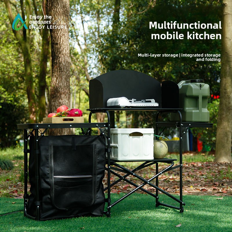 Multifunctionele mobiele buite - Outdoor Camping Kitchen Table recensie en prijs