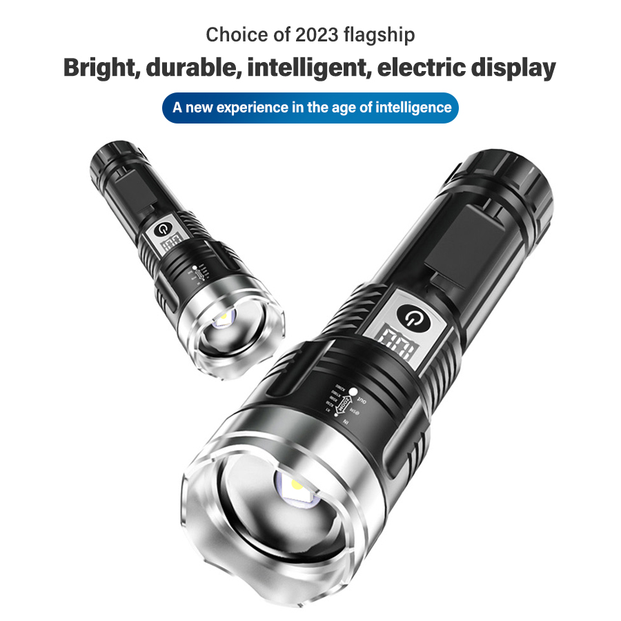 High Power 200000LM LED-zaklam - Outdoor Camping Adventure recensie en prijs
