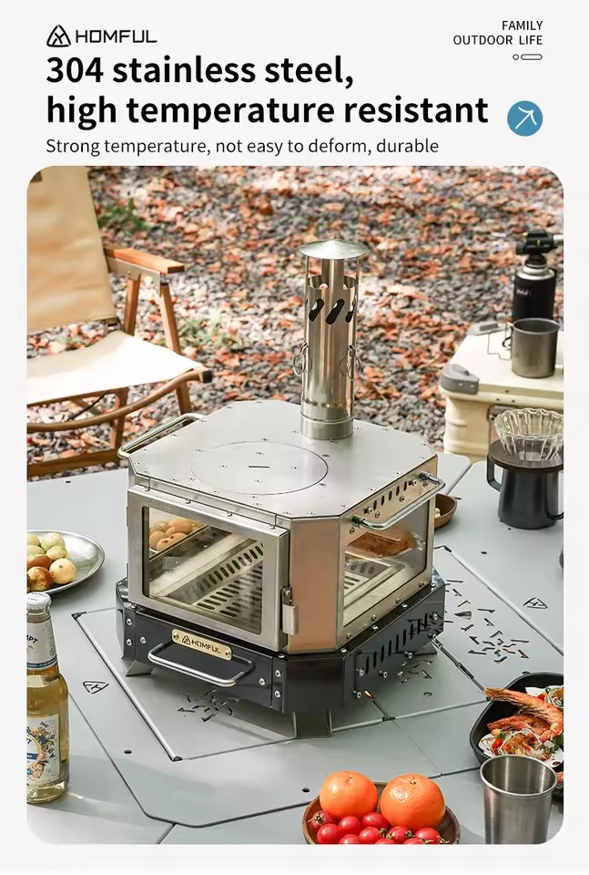 HOMFUL Draagbare Houtkachel Hu - Outdoor Camping Kitchen Table recensie en prijs