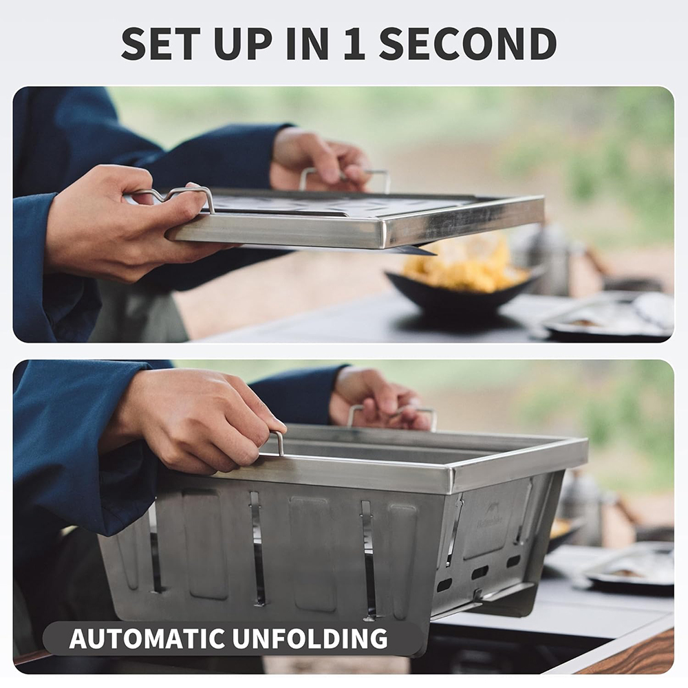Naturehike Camping Houtskoolgr - Outdoor Camping Griddle recensie en prijs