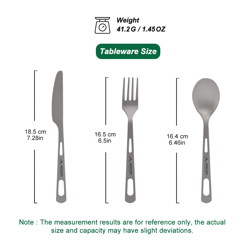 Widesea Camping Kookset Spork  - Outdoor Camping Kitchen Table recensie en prijs