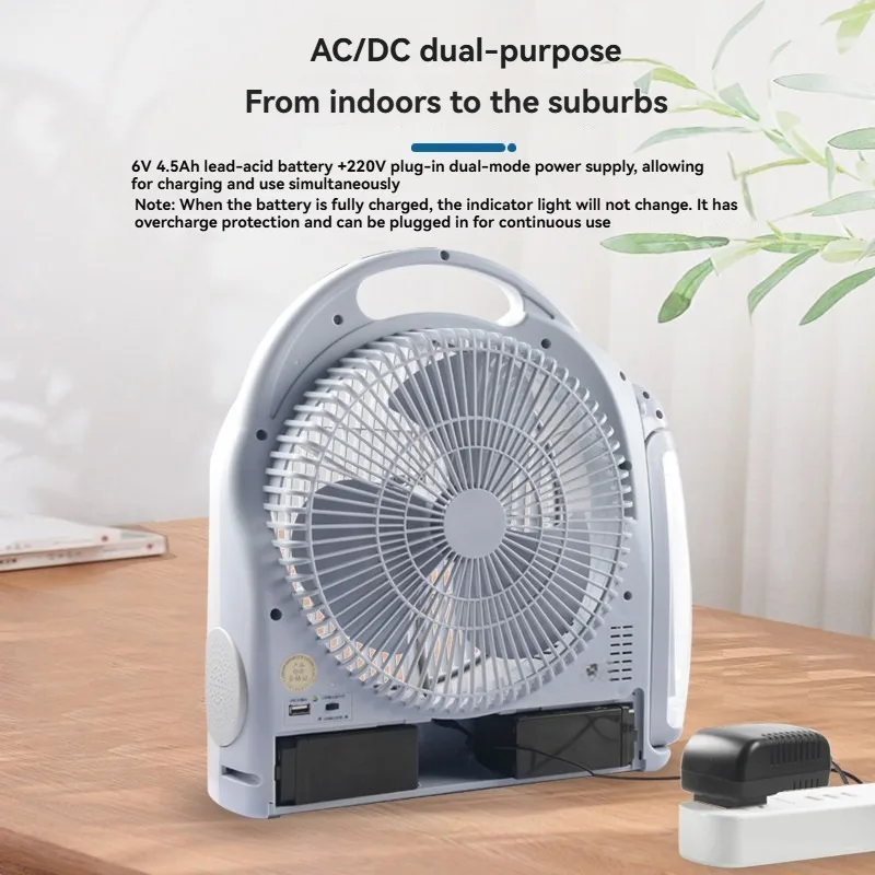 Draagbare 10 inch energiebespa - Outdoor Camping Fan recensie en prijs