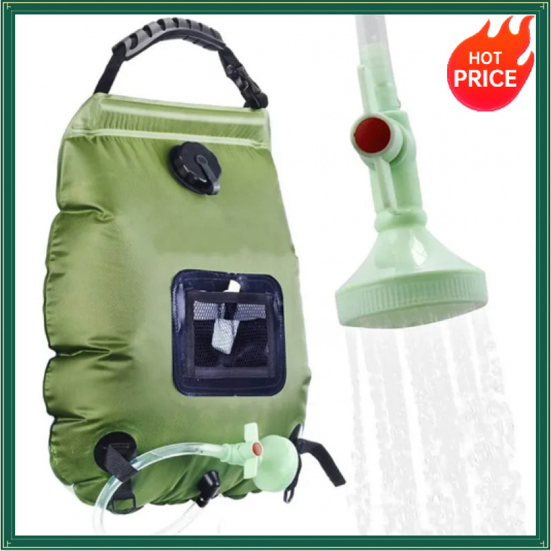 Zonne-douchetas 20L Buiten Zon - Outdoor Camping Hot Water Shower recensie en prijs