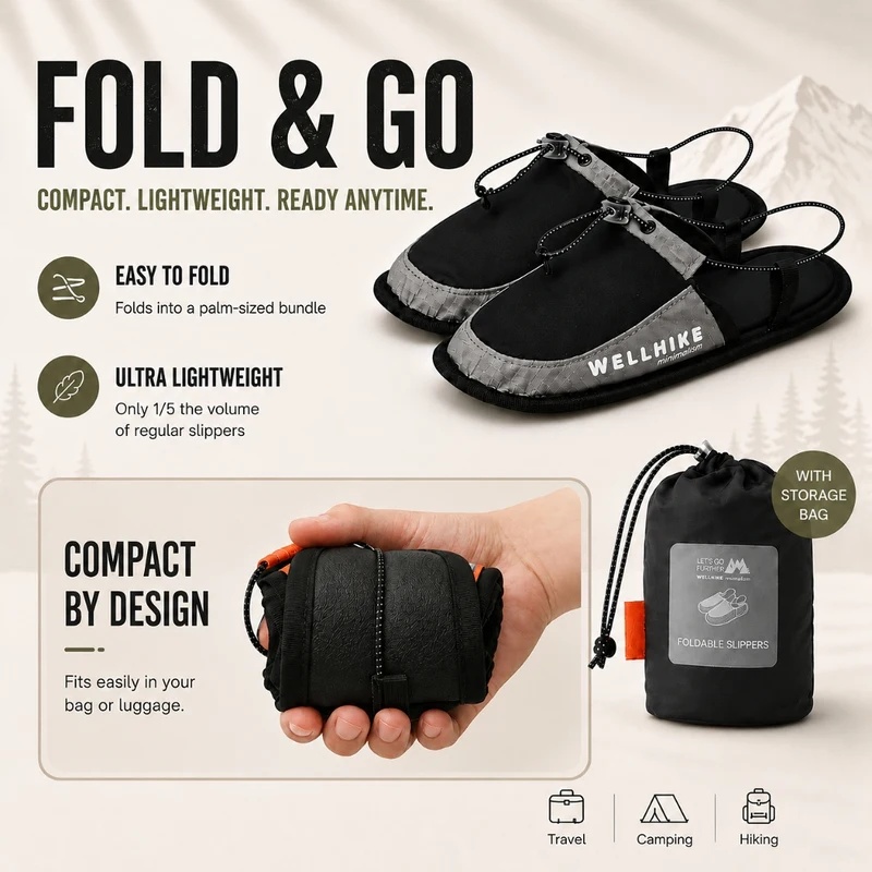 Snel drogende kampeerslippers, - Outdoor Camping Items recensie en prijs