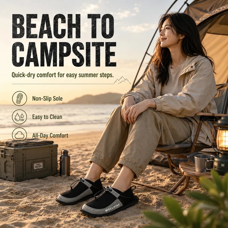 Snel drogende kampeerslippers, - Outdoor Camping Items recensie en prijs