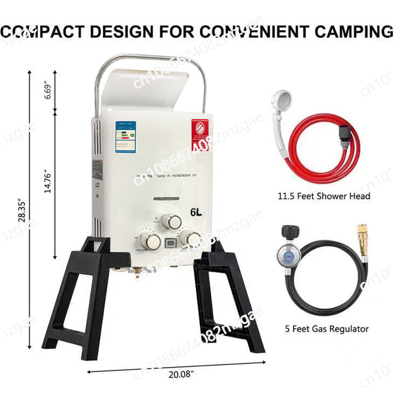 Nieuwe Tankless Boiler Outdoor - Outdoor Camping Hot Water Shower recensie en prijs