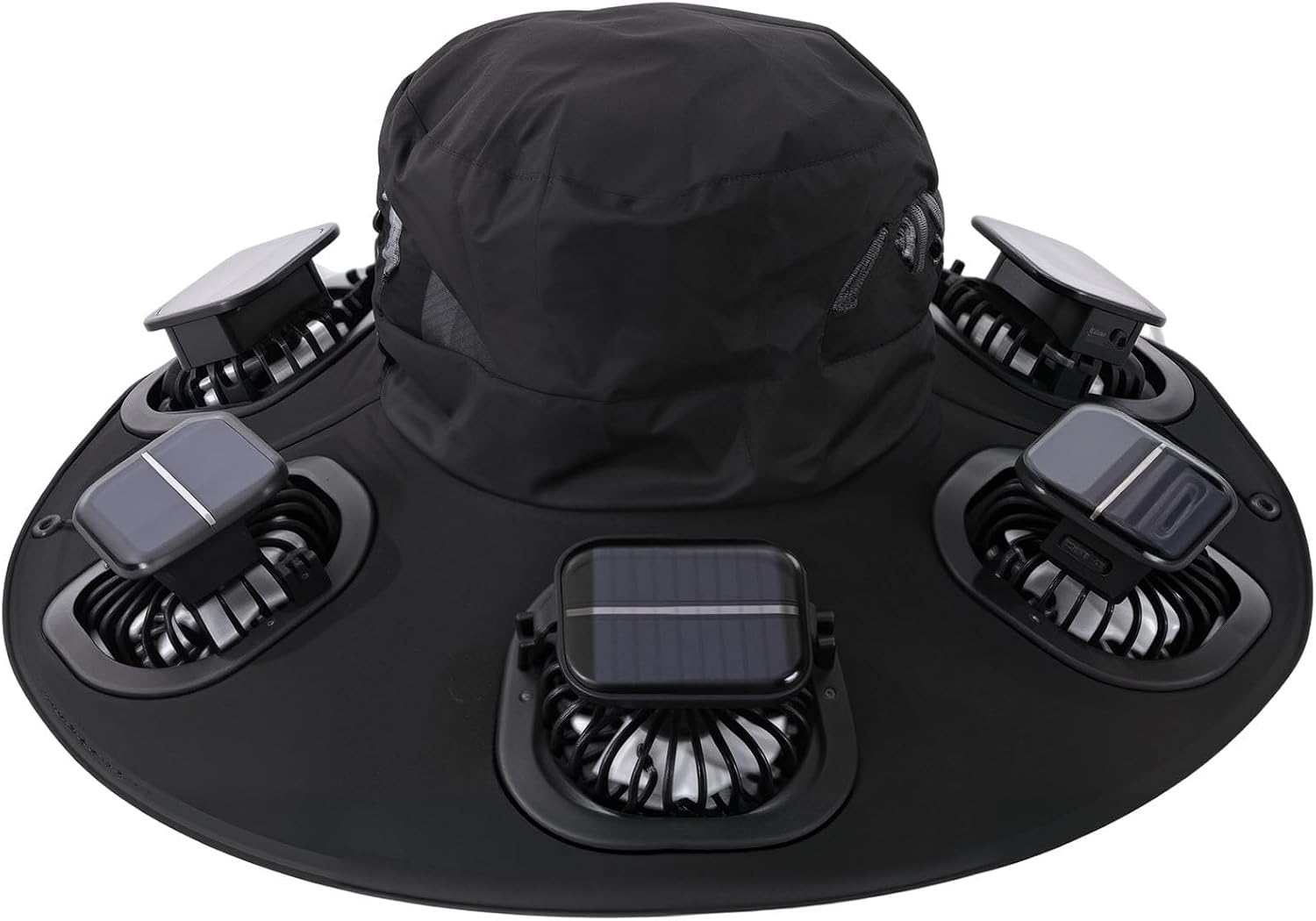 Zonnehoed met 6 ventilatoren,  - Outdoor Camping Fan recensie en prijs