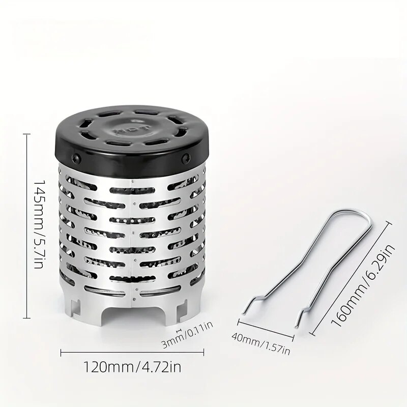 Roestvrijstalen verwarmingshoe - Outdoor Camping Gas Heater recensie en prijs