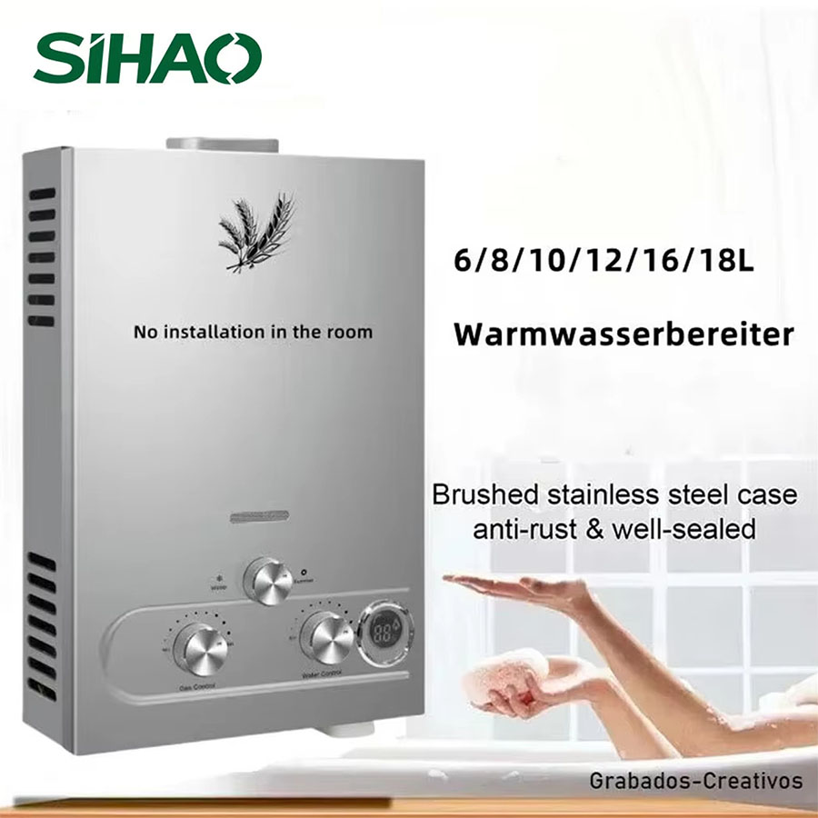 SIHAO 12L 16L 18L GPM LPG Gas  - Outdoor Camping Gas Heater recensie en prijs