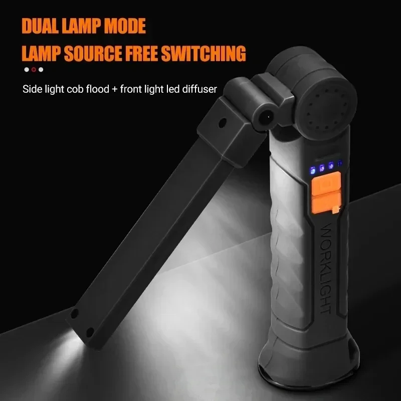Draagbare COB LED-zaklamp USB  - Outdoor Camping Lighting recensie en prijs