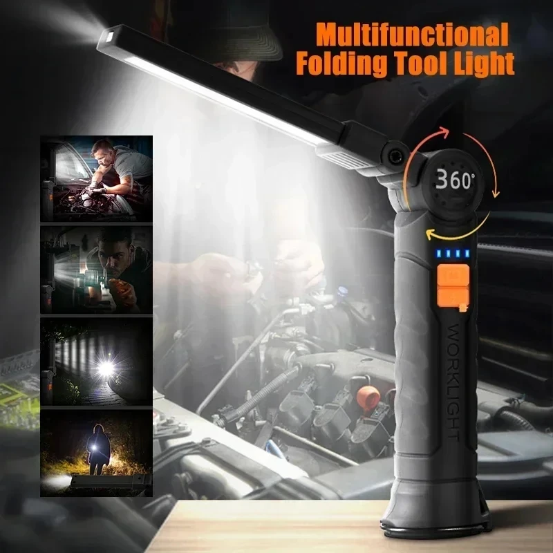 Draagbare COB LED-zaklamp USB  - Outdoor Camping Lighting recensie en prijs