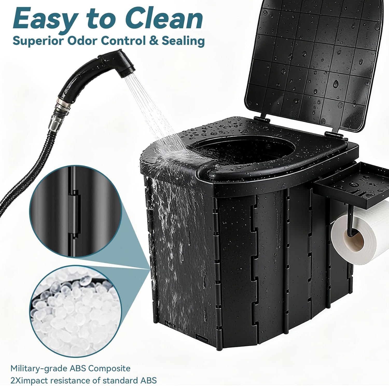 Draagbaar opvouwbaar toilet, r - Outdoor Camping Van recensie en prijs