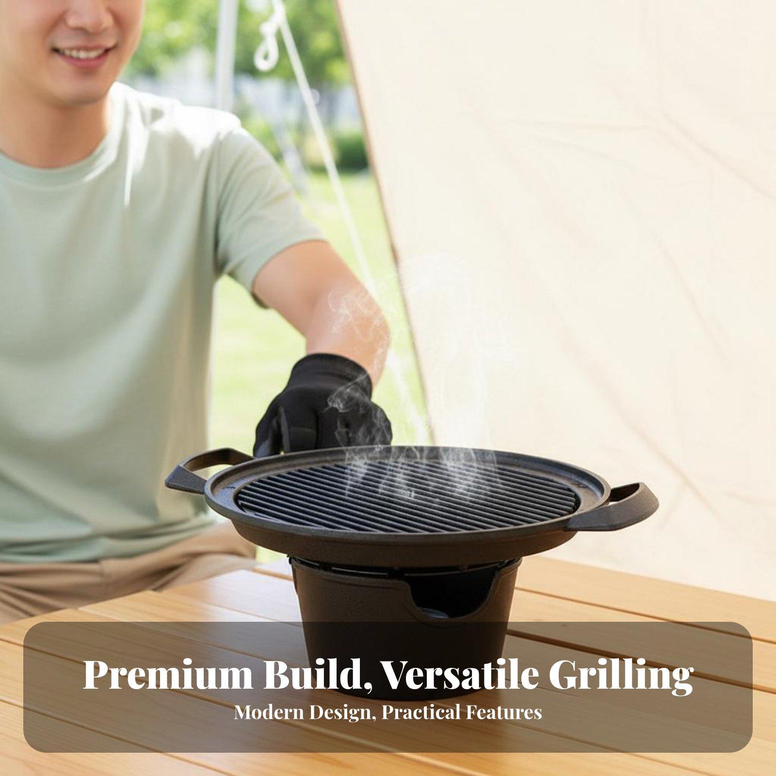 Outdoor Grill Mini Tafelmodel  - Outdoor Camping Griddle recensie en prijs