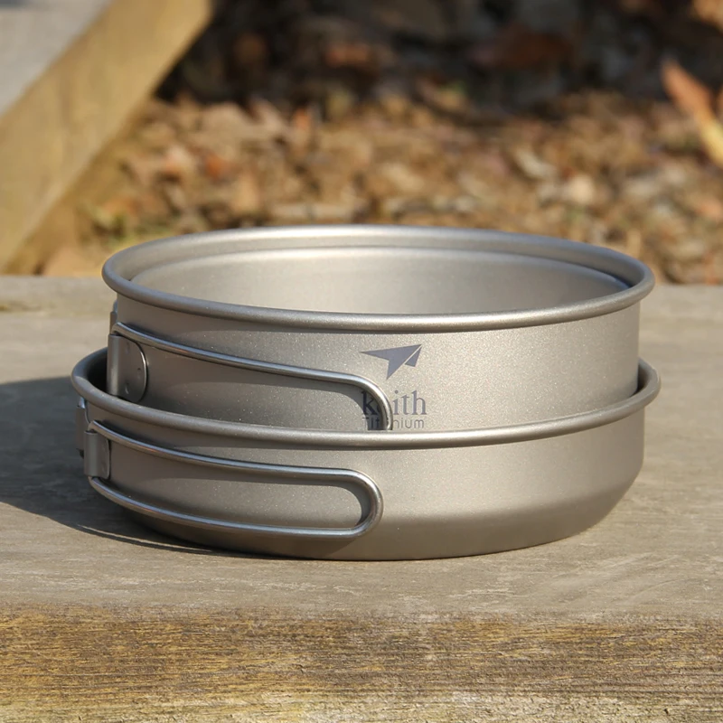 Keith 3PCS Titanium Kookgerei  - Outdoor Camping Kitchen Table recensie en prijs