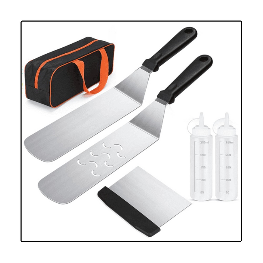 6-delige BBQ-gereedschapset Ba - Outdoor Camping Griddle recensie en prijs