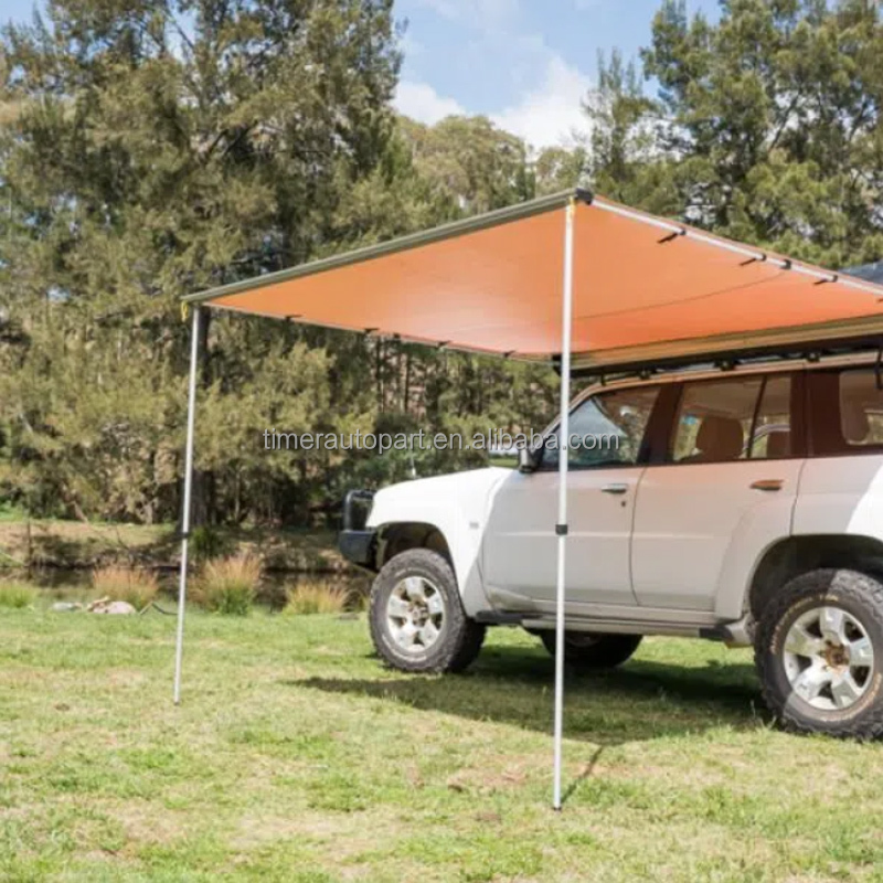 Aangepaste logo zonwering auto - Outdoor Camping Van recensie en prijs