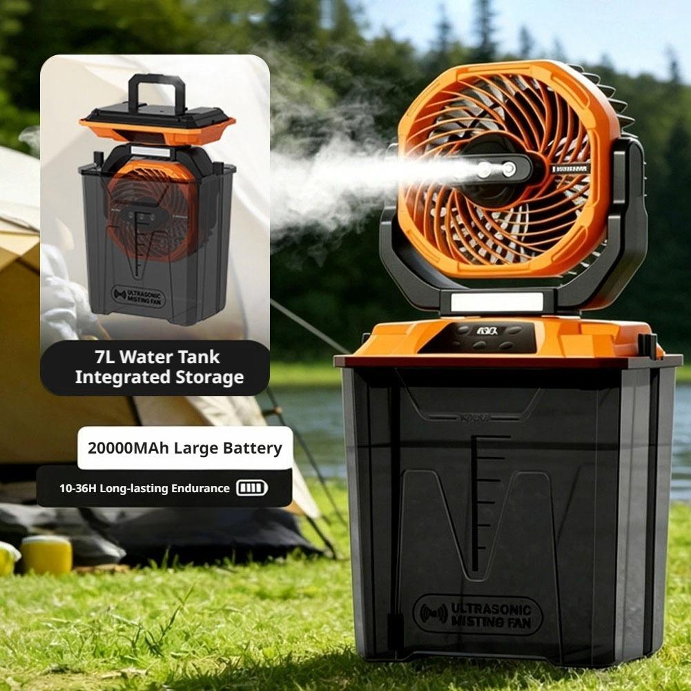 Nieuwe draagbare buitenventila - Outdoor Camping Fan recensie en prijs