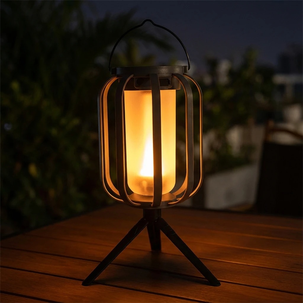 Vintage draagbare LED-campingl - Camping Solar Lantern recensie en prijs