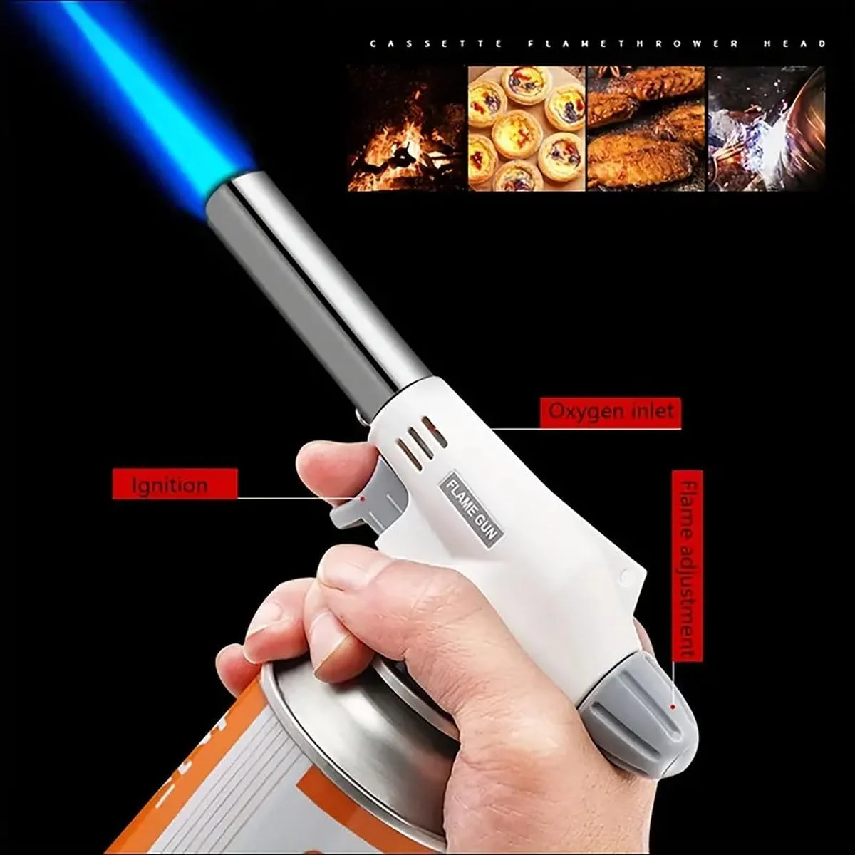 Buitenbrander op butaan, gas,  - Outdoor Camping Gas Heater recensie en prijs