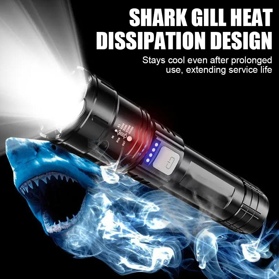 High Power P50 LED-zaklamp USB - Outdoor Camping Lighting recensie en prijs