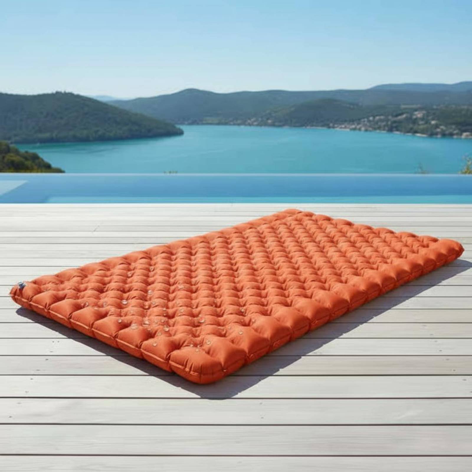 Opblaasbare campingmat Nylon T - Outdoor Camping Carpet recensie en prijs