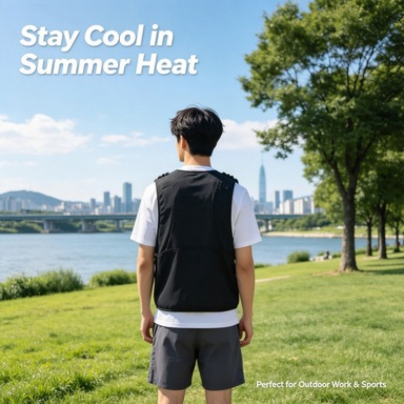 Waterkoelend vest met schouder - Outdoor Camping Vest recensie en prijs