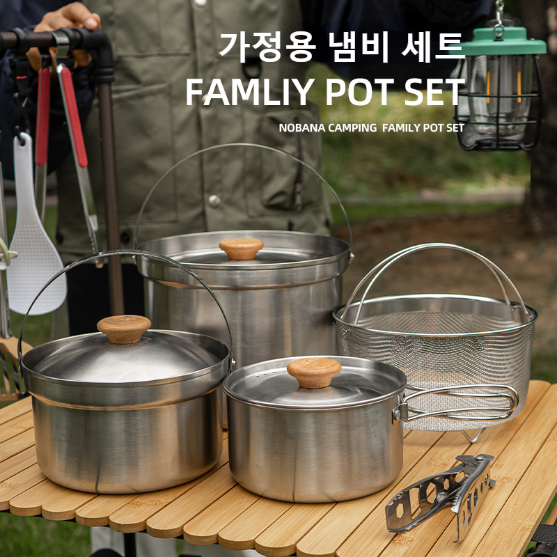 NOBANA Nieuwste Outdoor Rvs Po - Outdoor Camping Kitchen Table recensie en prijs