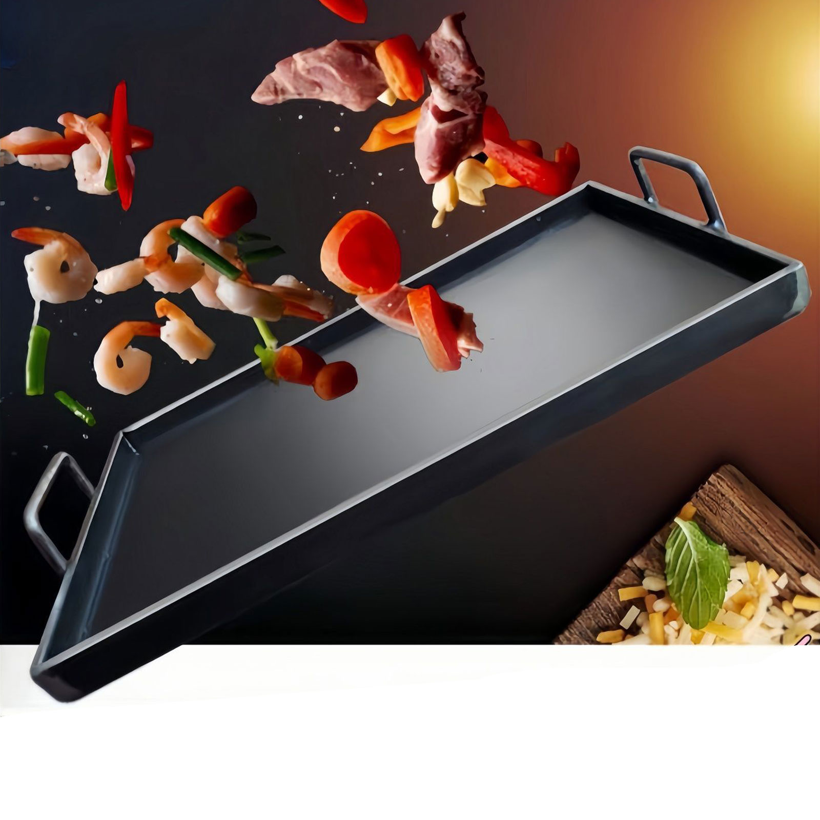 Draagbare campinggrillplaat an - Outdoor Camping Griddle recensie en prijs