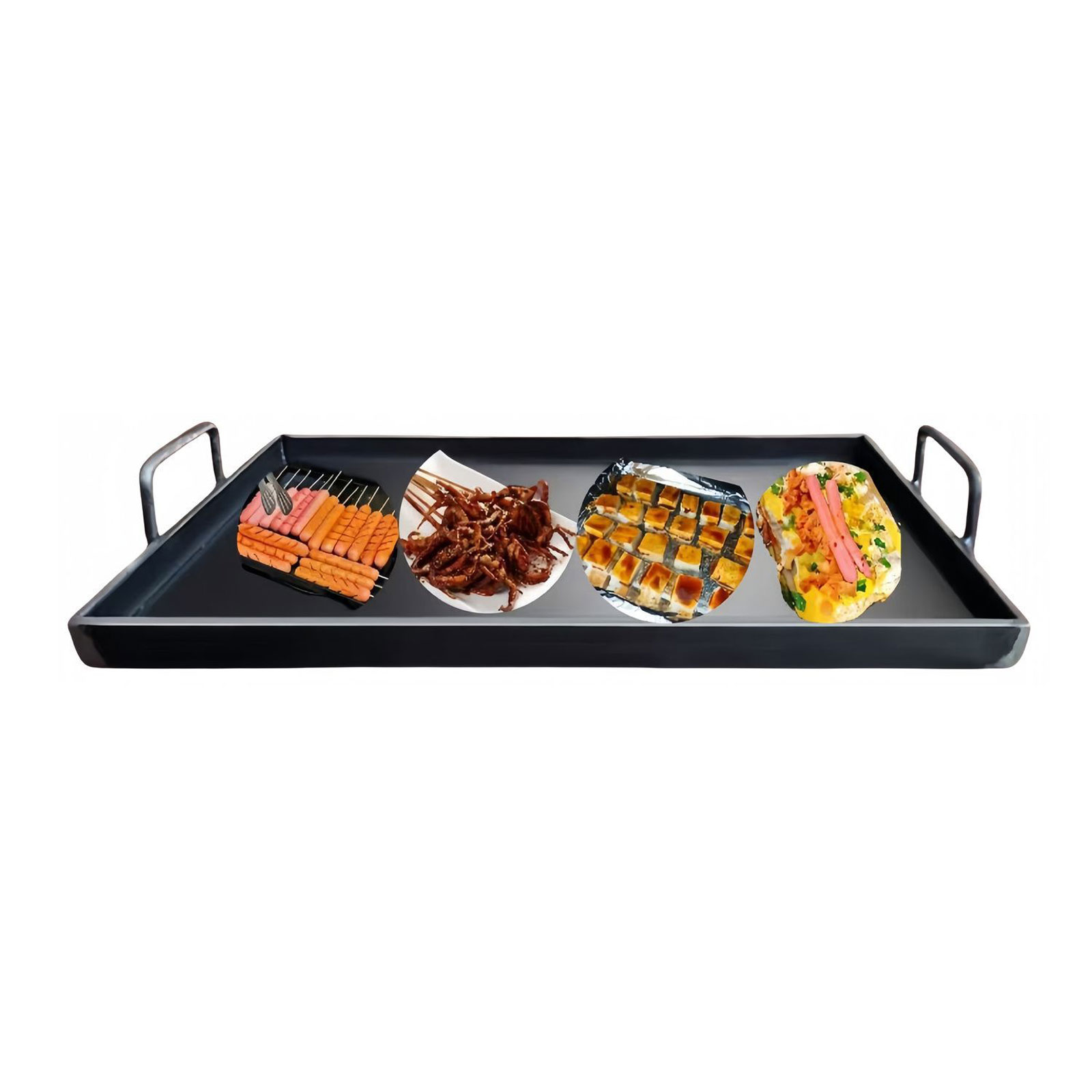 Draagbare campinggrillplaat an - Outdoor Camping Griddle recensie en prijs