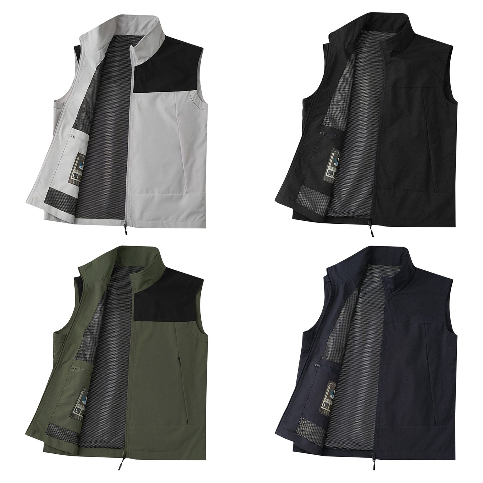 # M-5XL Heren Golfvest met Sta - Outdoor Camping Vest recensie en prijs