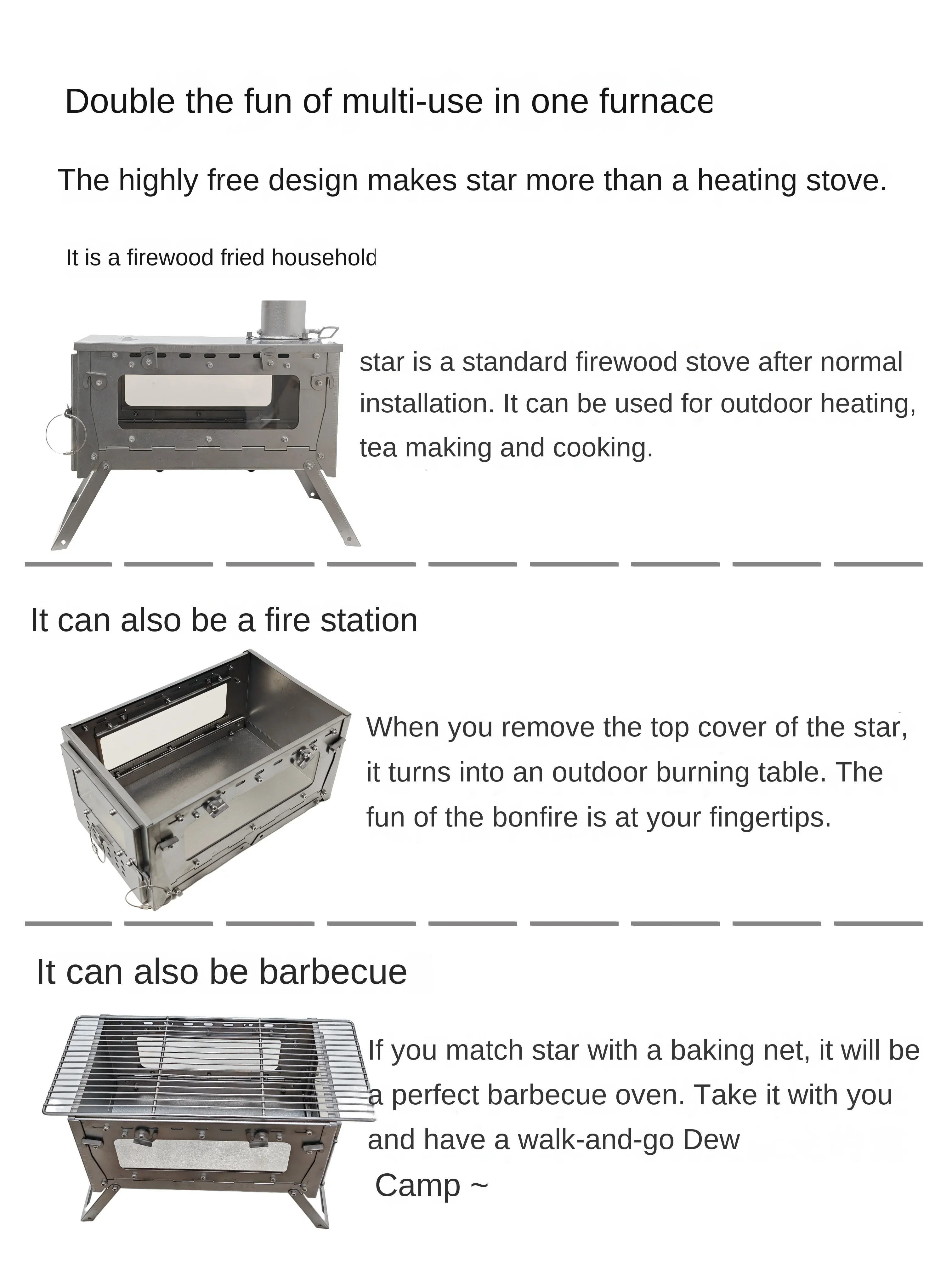 WT Star Ti Titaniumlegering Op - Outdoor Camping Gas Heater recensie en prijs
