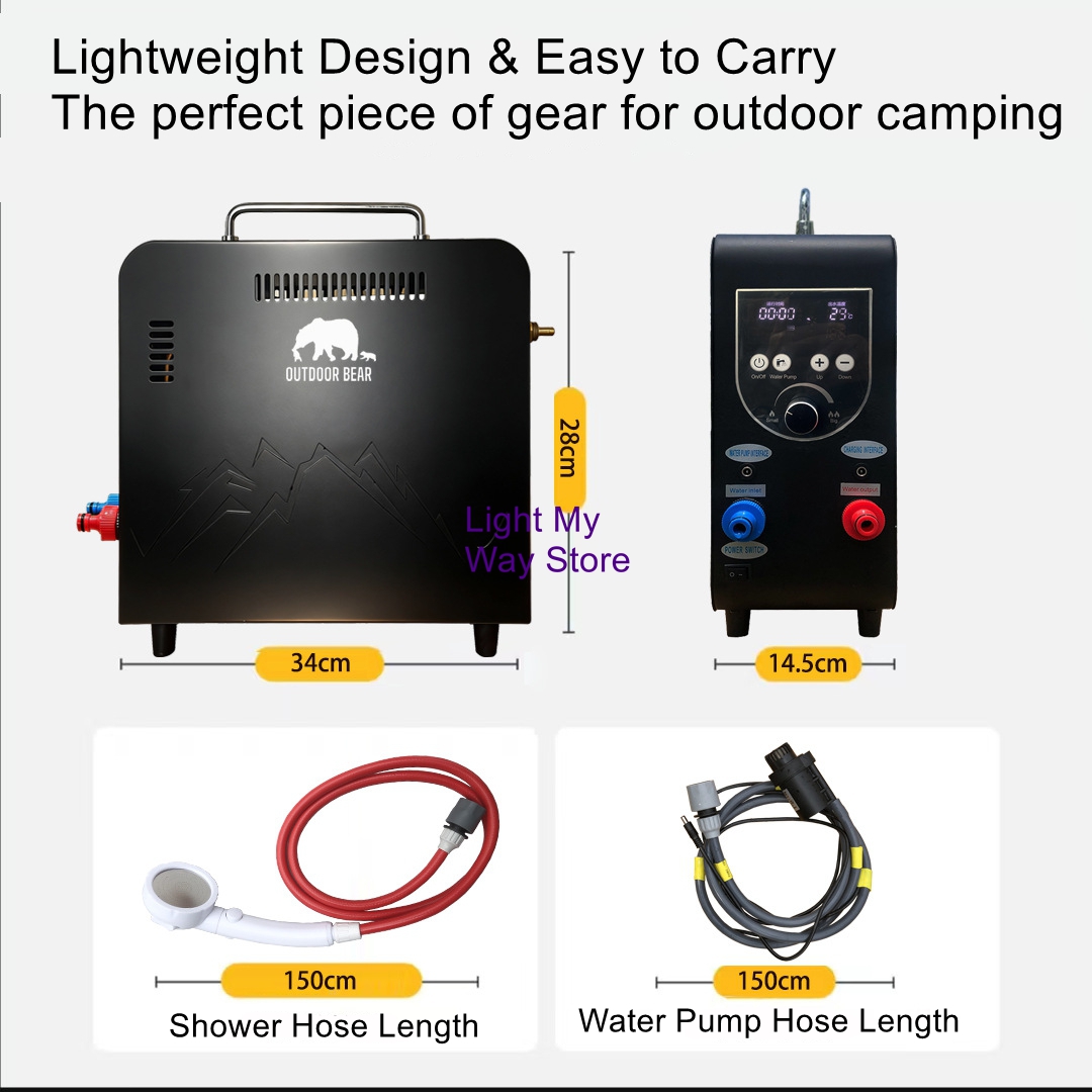Draagbare gasboiler voor buite - Outdoor Camping Gas Heater recensie en prijs